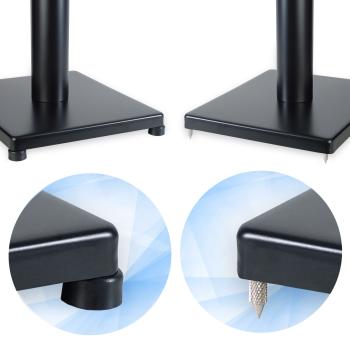 keepdrum Lautsprecher-Stative SS040 Höhe 55cm 1 Paar