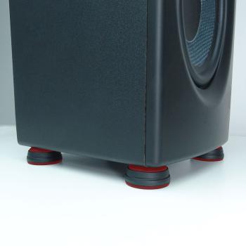 Presonus Eris 3.5 BT Lautsprecher 2nd Gen mit Boxen-Füße in rot