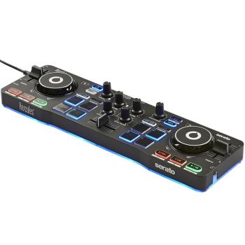 Hercules DJ Starter Kit DJ Set mit Ständer Silber