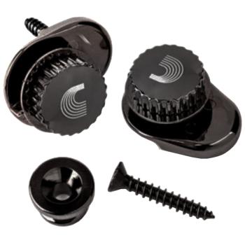Planet Waves Strap Locks System für Gitarre Schwarz