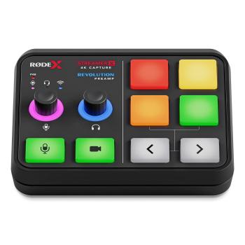 Rode Streamer X Interface mit WIME-TX Mikrofon