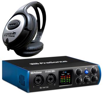 Presonus Studio 24c USB Interface mit Kopfhörer