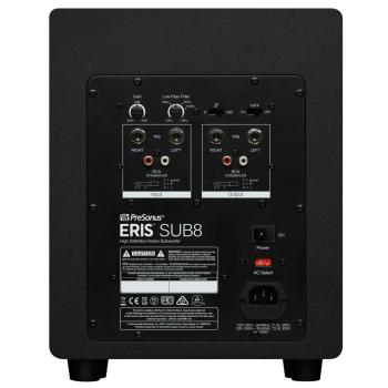 Presonus Eris Studio 4 Boxen 1 Paar mit Eris Sub 8 BT Subwoofer und 2x Kabel