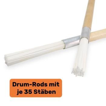 keepdrum Schlagzeugstöcke SV604 Double-Drumstick-Rods