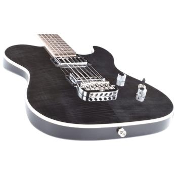 GL Guitars E-Gitarre ASAT Deluxe Tribute Translucid Schwarz B-Ware