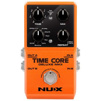 Nux Time Core Deluxe MKII Delay Effektgerät mit Netzteil