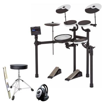 Roland TD-02KV E-Drum Schlagzeug mit Zubehör-Set