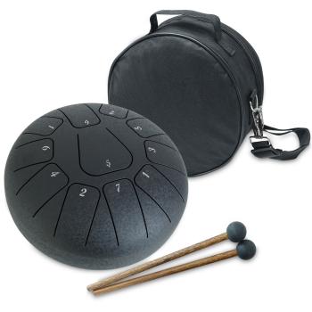 keepdrum Zungentrommel TD8BK-F Tongue Drum 11 Töne Schwarz F-Dur