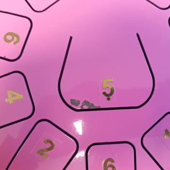 keepdrum Zungentrommel TD8PK Tongue Drum 11 Töne Pink B-Ware