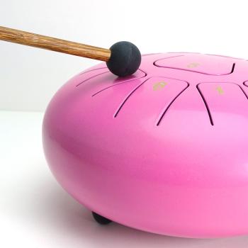 keepdrum Zungentrommel TD8PK Tongue Drum 11 Töne Pink