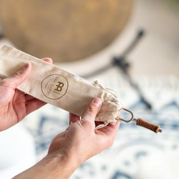Meinl Sonic Energy Stimmgabel TF-ME Merkur mit Tuch