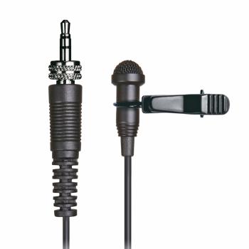 Tascam TM-10LB Lavaliermikrofon mit Fell-Windschutz