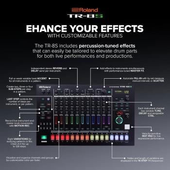 Roland Drum-Machine TR-8S Drum-Computer