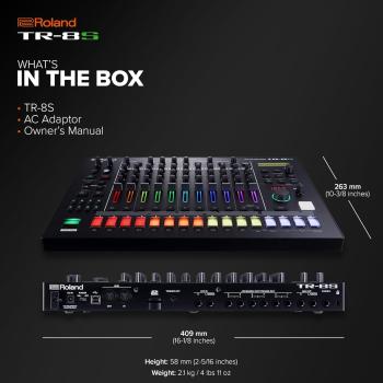 Roland Drum-Machine TR-8S Drum-Computer