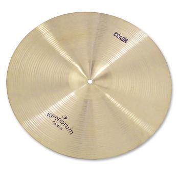keepdrum Traditional Serie Crash-Becken 18 Zoll