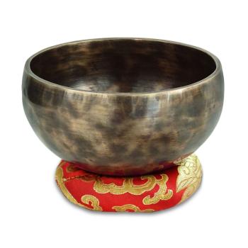 keepdrum Tibetische Bronze-Klangschalen Set mit Zubehör