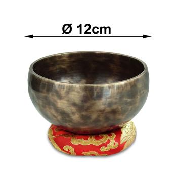 keepdrum Tibetische Bronze-Klangschale 12 cm