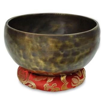 keepdrum Tibetische Bronze-Klangschalen Set mit Zubehör