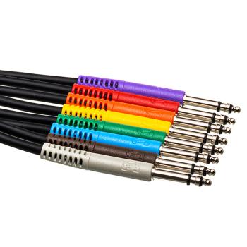 Hosa TTS-Serie Patchkabel Tiny Telephone 30-90cm