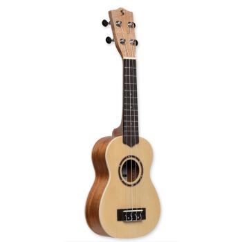 Stagg Ukulele US-30 Sopran-Ukulele mit Tasche