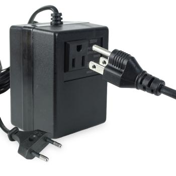 keepdrum Spannungswandler Reiseadapter 220V zu 110V 300 Watt