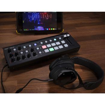 Roland Video Switcher V-1HD+ HD Plus mit XLR-Kabel