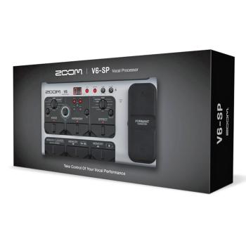 Zoom V6-SP Effektgerät für Gesang mit XLR-Kabel