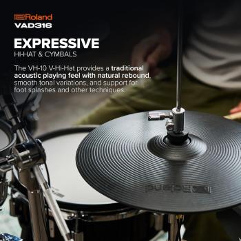 Roland E-Drum VAD316 elektronisches Schlagzeug