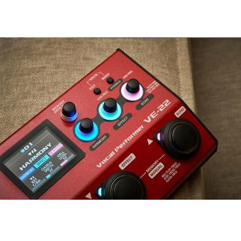Boss VE-22 Multi-Effektgerät für Gesang mit XLR-Kabel