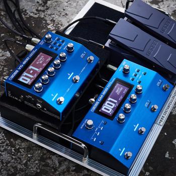 Boss Multieffektgerät VG-800 mit Gitarrentonabnehmer und Kabel