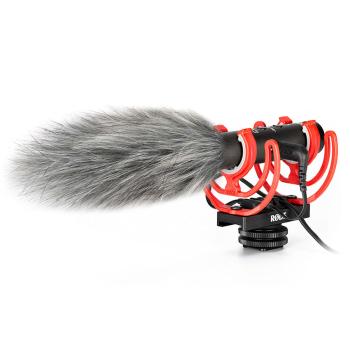Rode Videomic NTG Kamera-Mikrofon mit Fellwindschutz WSWH