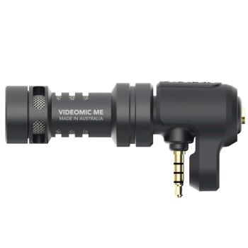 Rode Videomic Me mit Windschutz Orange und Tuch