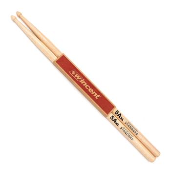 Wincent 5AXL Schlagzeugstöcke 4 Paar mit Damper Pads