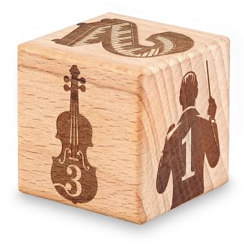 keepdrum Musikwürfel Klassik Geschenkidee 4cm