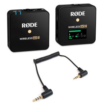 Rode Wireless GO II Single + ADP07 TRS-Adapter