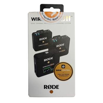 Rode Wireless GO II Mikrofon-Funksystem Geprüfter Versandrückläufer