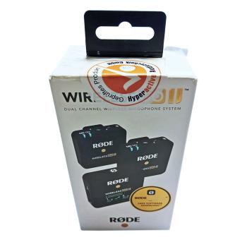 Rode Wireless GO II Mikrofon-Funksystem Geprüfter Versandrückläufer
