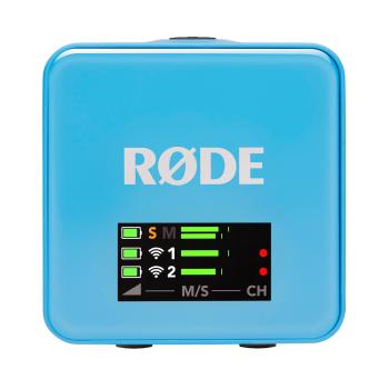 Rode Mikrofon-Funksystem Wireless GO Gen 3 Interview Set Blau