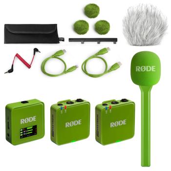 Rode Mikrofon-Funksystem Wireless GO Gen 3 Interview Set Grün