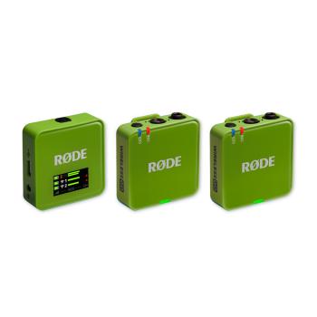 Rode Wireless GO Gen 3 Grün mit 2x Smartlav und 2x SC3