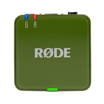 Rode Mikrofon-Funksystem Wireless GO Gen 3 Moss Khaki mit Softcase