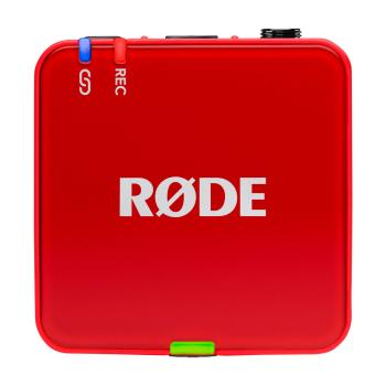 Rode Wireless GO Gen 3 Rot mit 2x Lavalier GO und 2x WS05