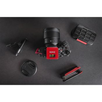 Rode Mikrofon-Funksystem Wireless GO Gen 3 Interview Set Rot