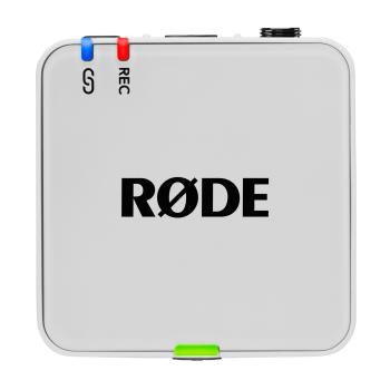 Rode Mikrofon-Funksystem Wireless GO Gen 3 Weiss mit Tuch