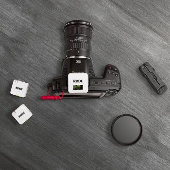 Rode Mikrofon-Funksystem Wireless GO Gen 3 Weiss mit Tuch