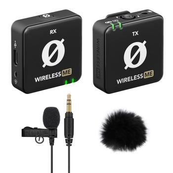 Rode Wireless ME mit Lavalier GO und Windschutz