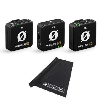 Rode Wireless ME Dual Mikrofon-System mit Tuch
