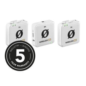Rode Wireless ME Dual Mikrofon-System Weiss mit Softcase
