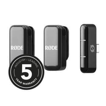 Rode Wireless Micro Drahtloses Mikrofon-System USB-C mit Soft-Case