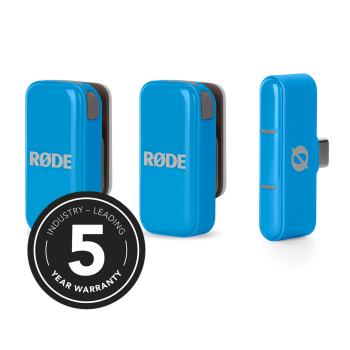 Rode Wireless Micro Drahtloses Mikrofon-System USB-C Blau mit Softcase